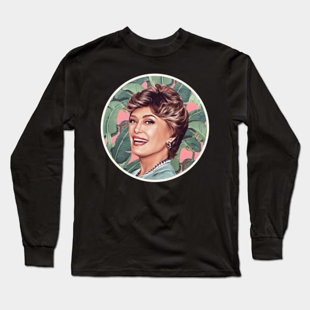 Golden Girls Blanche Devereaux Rue stay golden Long Sleeve T-Shirt by EnglishGent